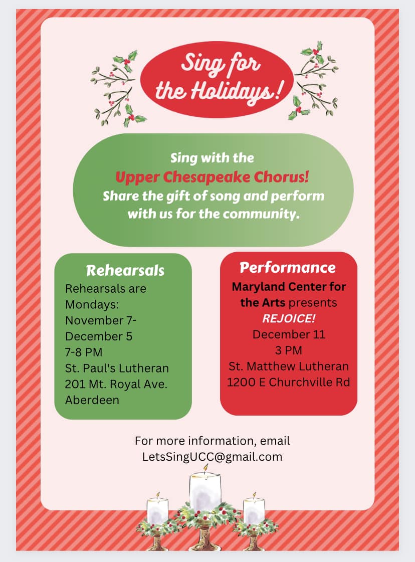 UCC Holiday Concert - Sing with Us!