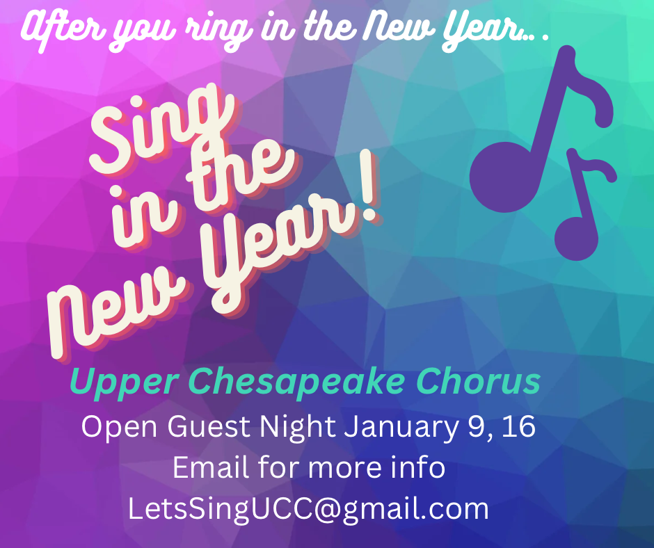 Sing in the New Year Guest Nights